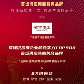 廣東敏華電器有限公司_敏華榮譽丨加快發展新質生產力，敏華再獲500強首選供應商殊榮！
